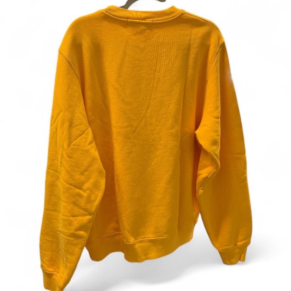 Madhappy Sweatshirt Size Large Yellow Crewneck Tokyo Exclusive Streetwear Pitt - Picture 2 of 6